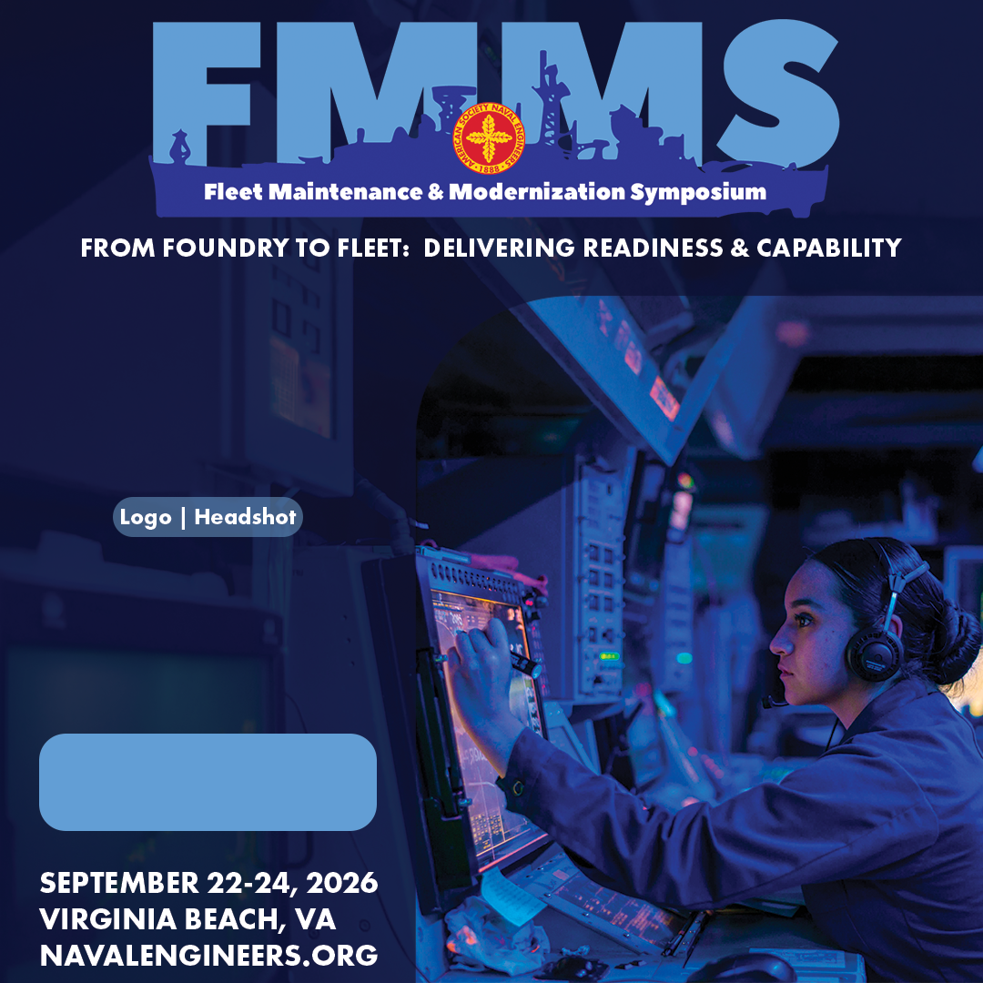 FMMS26 social graphic preview — combat systems console