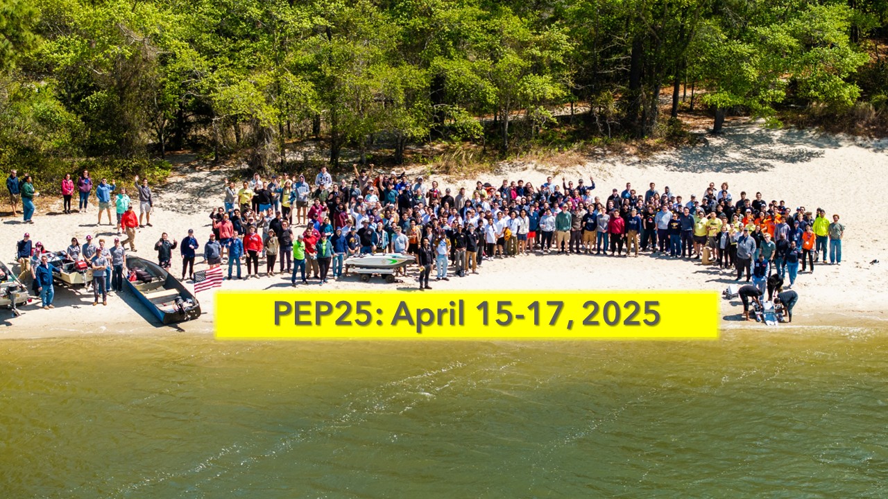 PEP25 Lunch Time Crowd on Wednesday April 16